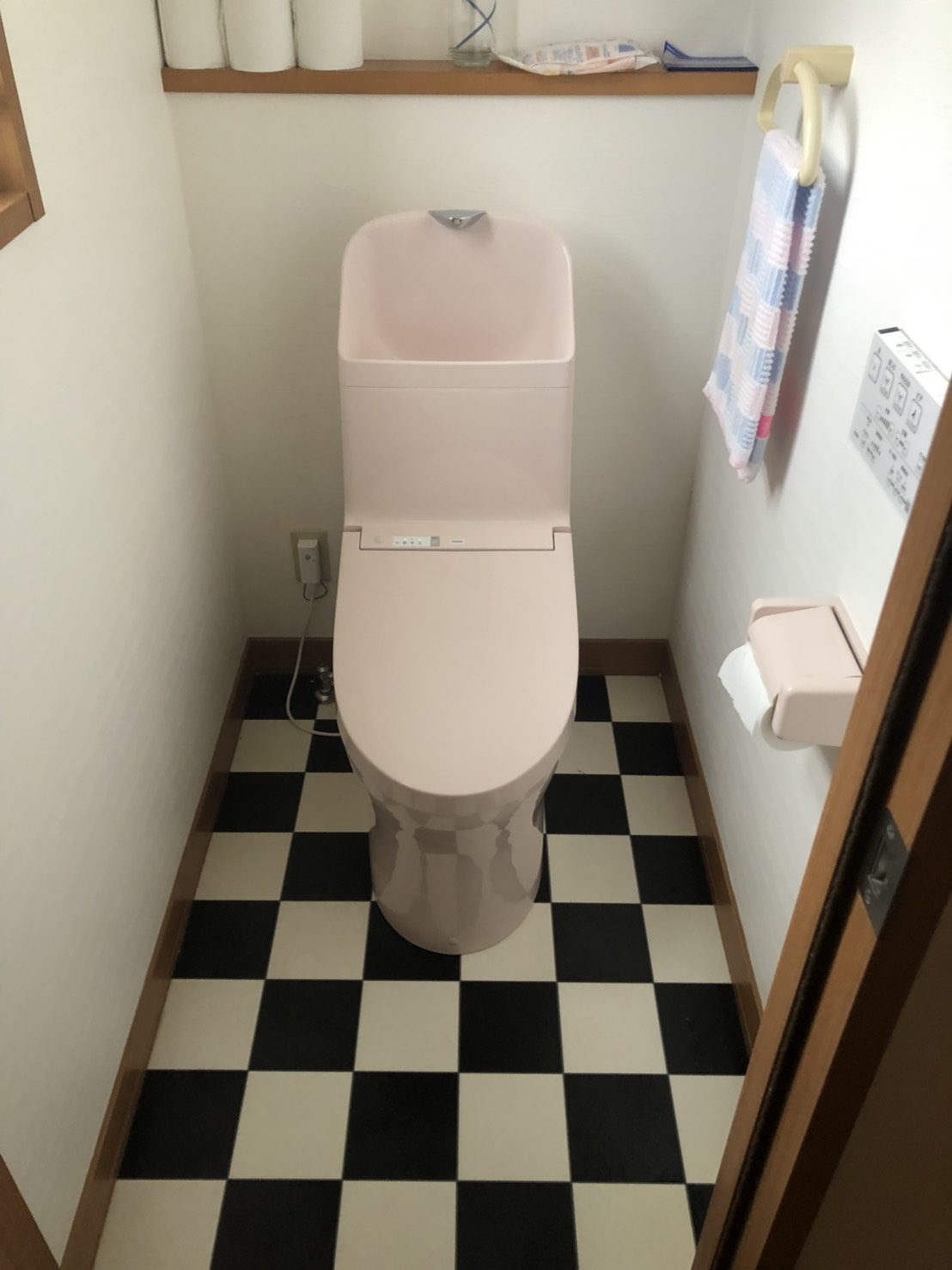 施工事例 水まわり トイレ改装工事 北九州で壁紙 水道工事の株式会社いまさか
